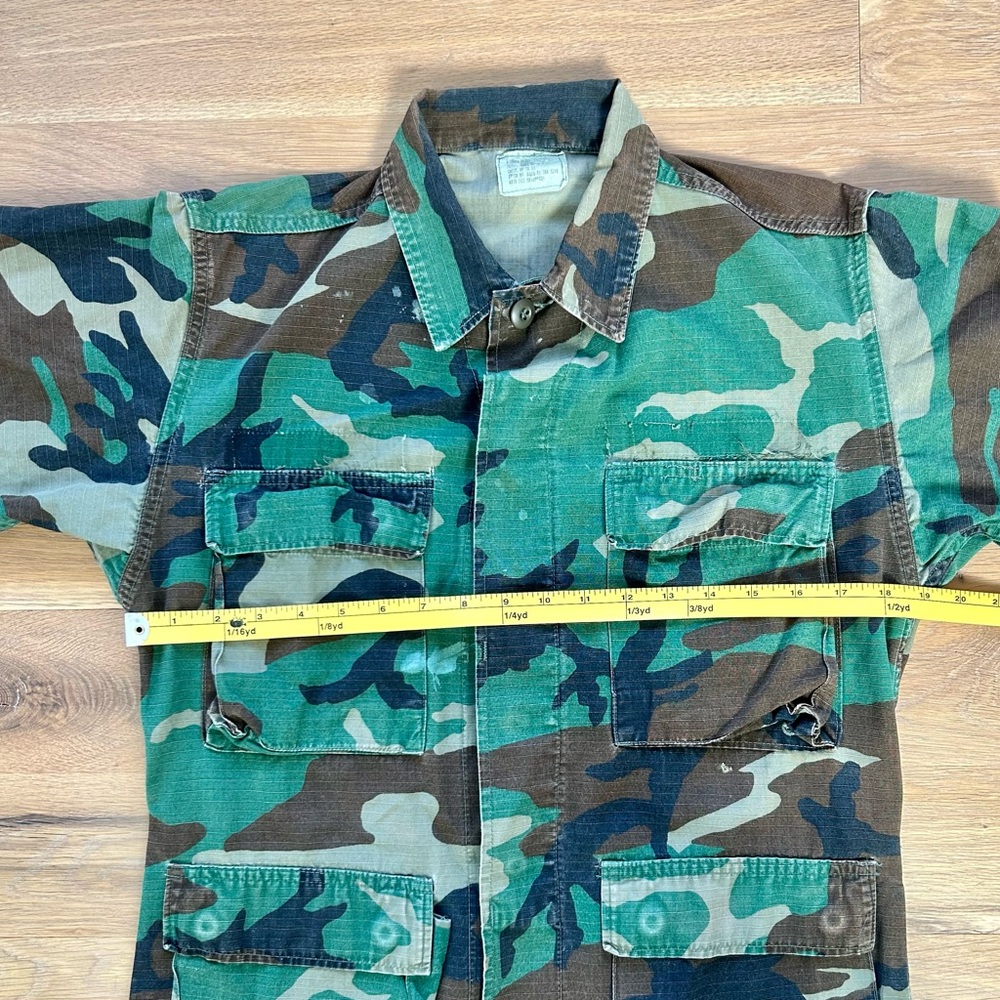 Vintage Camo Army Button Up Shirt - Picture 6 of 11